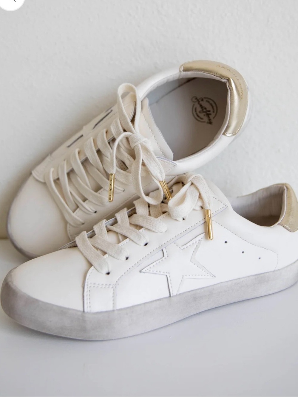 Sweet Honey Sneakers Dipped In Gold. SZ 7. New
